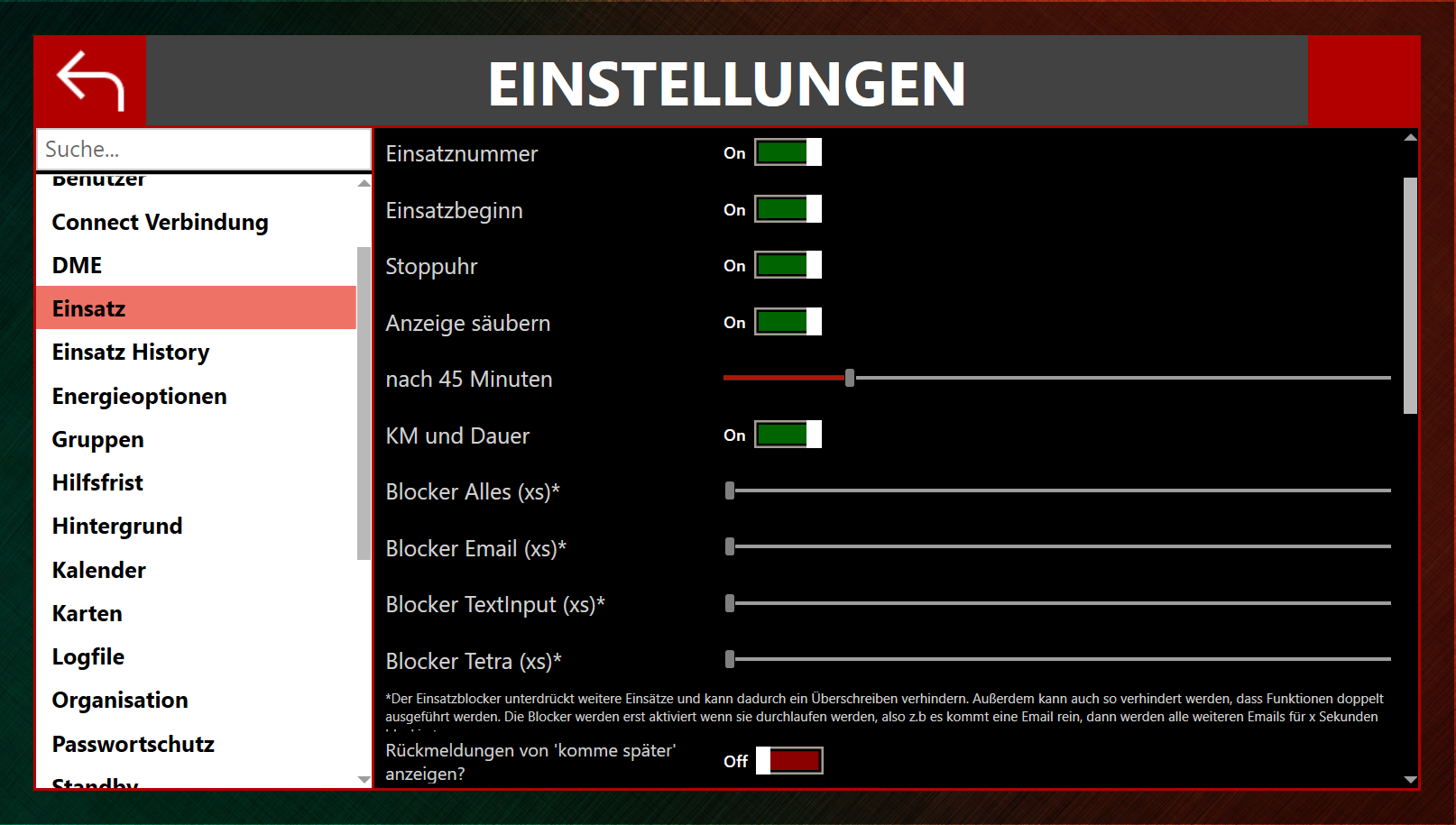 EinsatzMonitor Einsatz