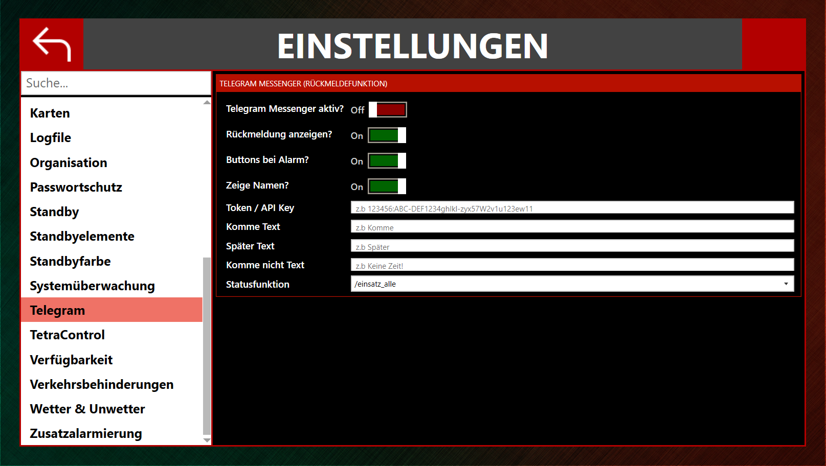 EinsatzMonitor Telegram